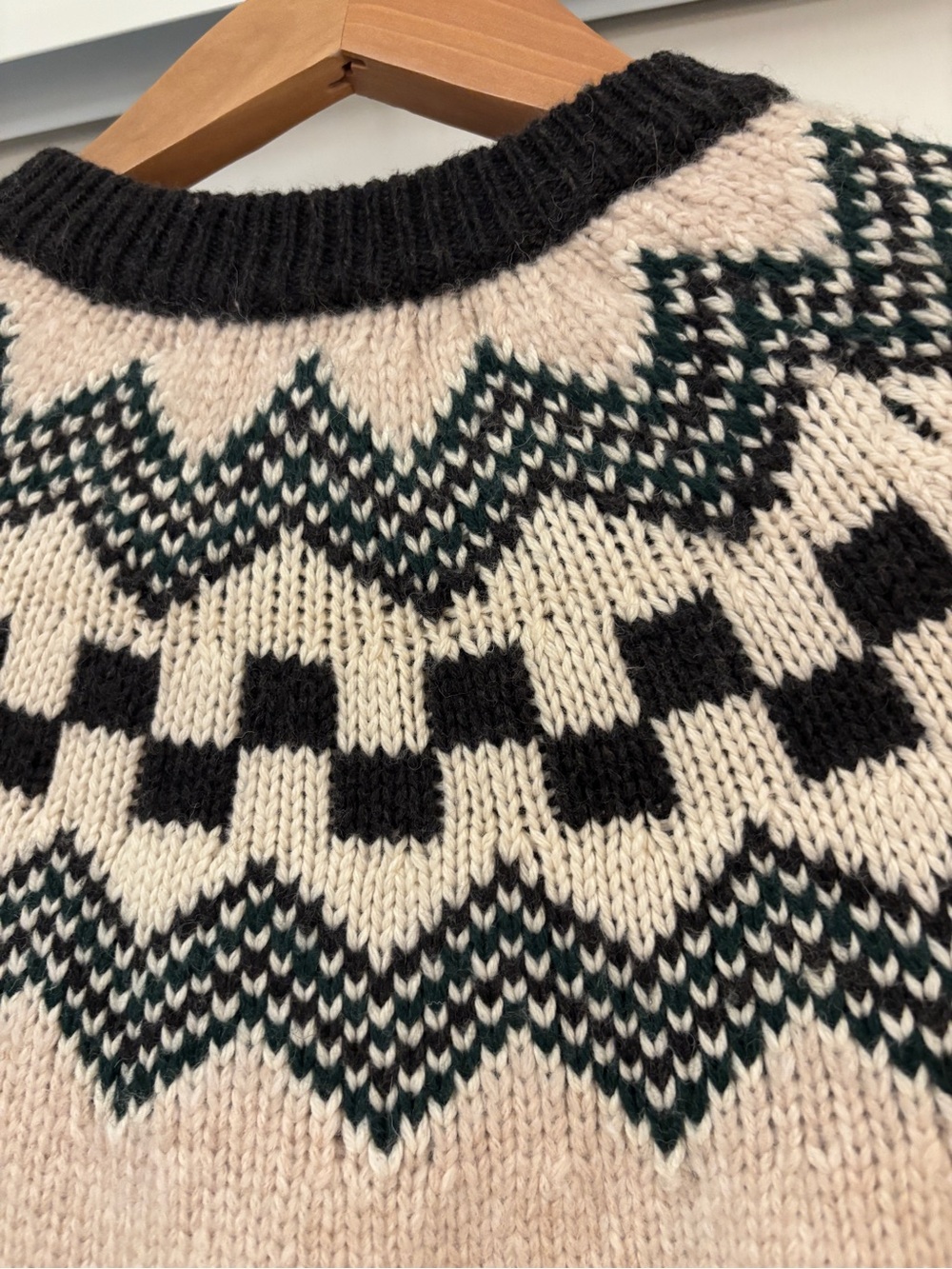 Marine Layer Cardigan Ava Fair Isle Size XS Cabincore Camping Wool Alpaca Soft - Picture 7 of 11